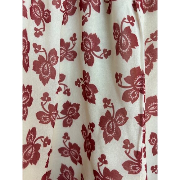 Tularosa x Revolve NWT Ashby Romper Cream + Red Florals Size Medium - Picture 14 of 14